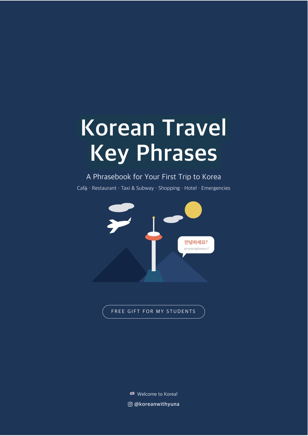 Travel Survival Korean guide — first page